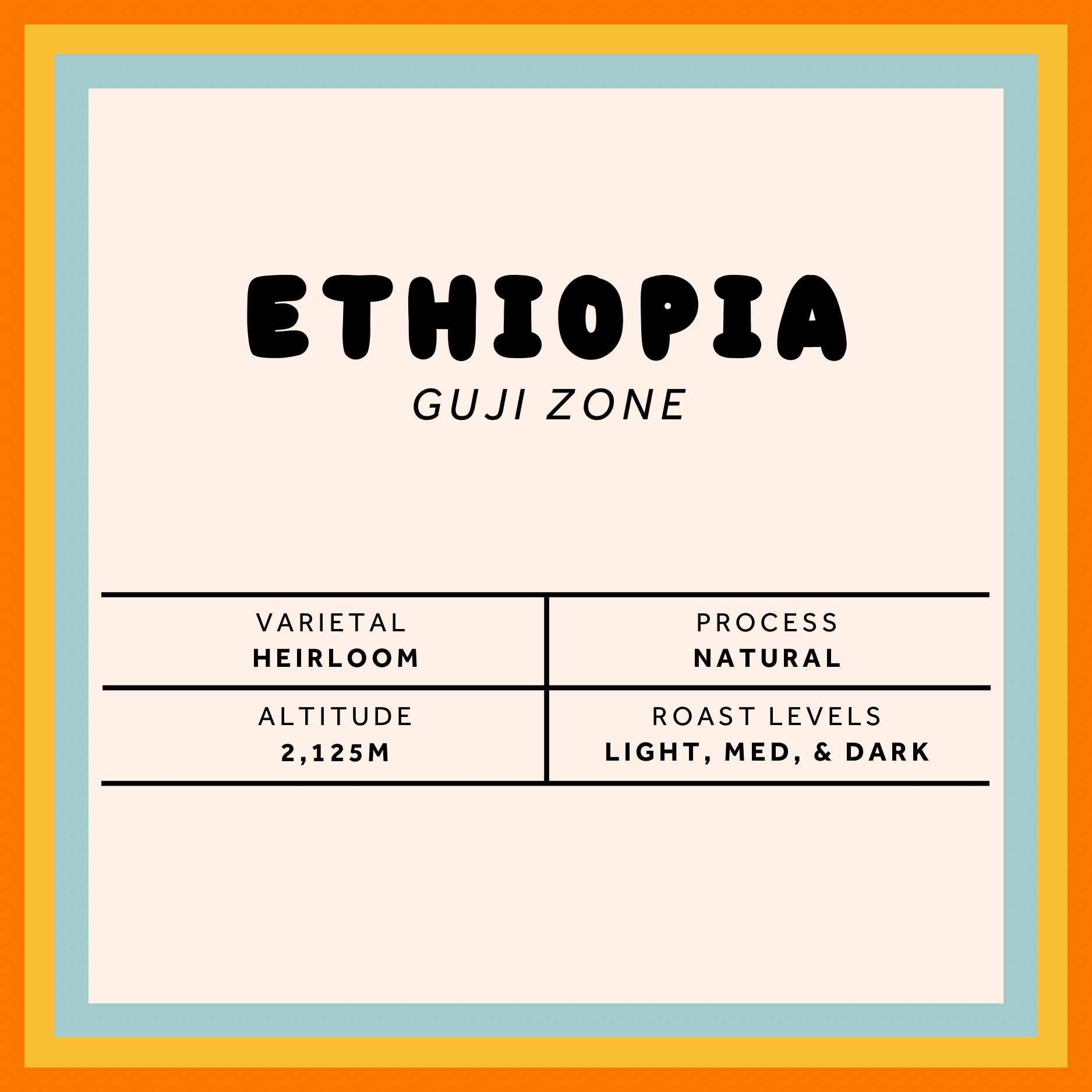 Ethiopia Guji