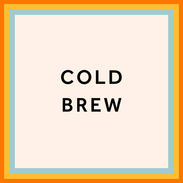 Cold Brew Sachet